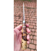 ЗОЛОТА ПЕРЛИНА ніж ручної роботи майстерні VIKTOR KNIVES, купити замовити в Україні, CPM® S125V™ в обкладинках нержавіючої сталі 95Х18, 64 HRC